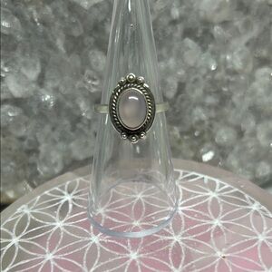 Rose Quartz Ring 925